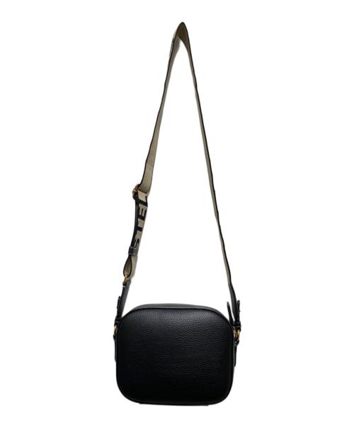 STELLA McCARTNEY（ステラマッカートニー）STELLA McCARTNEY (ステラマッカートニー) パンチングロゴデザインショルダーバッグ ブラック サイズ:OneSizeの古着・服飾アイテム