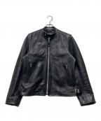 Schottショット）の古着「70S SINGLE RIDERS JACKET / ライダースジャケット」｜ブラック