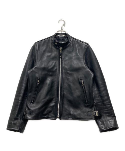 Schott（ショット）Schott (ショット) 70S SINGLE RIDERS JACKET / ライダースジャケット ブラック サイズ:Mの古着・服飾アイテム
