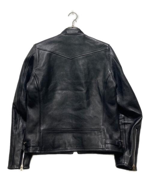 Schott（ショット）Schott (ショット) 70S SINGLE RIDERS JACKET / ライダースジャケット ブラック サイズ:Mの古着・服飾アイテム