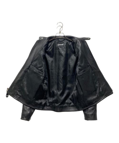 Schott（ショット）Schott (ショット) 70S SINGLE RIDERS JACKET / ライダースジャケット ブラック サイズ:Mの古着・服飾アイテム