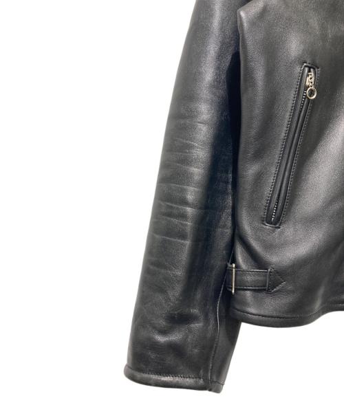 Schott（ショット）Schott (ショット) 70S SINGLE RIDERS JACKET / ライダースジャケット ブラック サイズ:Mの古着・服飾アイテム