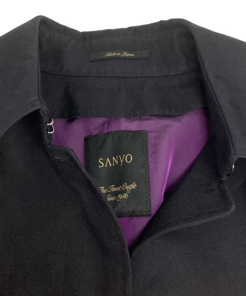 SANYO（サンヨー）SANYO (サンヨー) <100年コート>スタンダードモデル バルマカーンコート ネイビー サイズ:42の古着・服飾アイテム