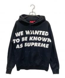 SUPREME（シュプリーム）の古着「20ss プリントパーカー / 	20SS Known As Hooded Sweatshirt」｜ブラック