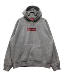 SUPREME（シュプリーム）の古着「23ss Inside Out Box Logo Hooded Sweatshirt / インサイドアウトボックスロゴパーカー」｜グレー