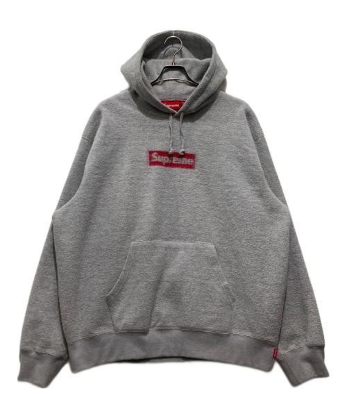 SUPREME（シュプリーム）SUPREME (シュプリーム) 23ss Inside Out Box Logo Hooded Sweatshirt / インサイドアウトボックスロゴパーカー グレー サイズ:Lの古着・服飾アイテム