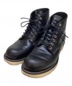 RED WINGレッドウィング）の古着「6-inch Classic Round / ブーツ」｜ブラック