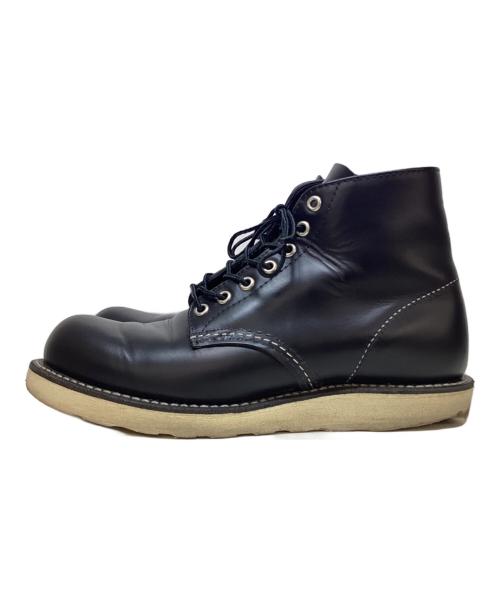 RED WING（レッドウィング）RED WING (レッドウィング) 6-inch Classic Round / ブーツ ブラック サイズ:25cmの古着・服飾アイテム