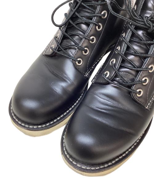 RED WING（レッドウィング）RED WING (レッドウィング) 6-inch Classic Round / ブーツ ブラック サイズ:25cmの古着・服飾アイテム