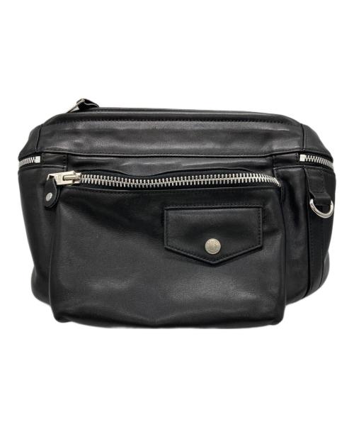 Schott（ショット）Schott (ショット) RIDERS BODY BAG ブラックの古着・服飾アイテム
