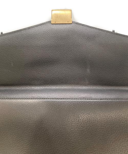 Salvatore Ferragamo（サルヴァトーレ フェラガモ）Salvatore Ferragamo (サルヴァトーレ フェラガモ) 2WAYレザーブリーフケース ブラックの古着・服飾アイテム
