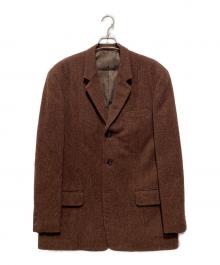 Y's for men（ワイズフォーメン）の古着「02AW ウール テーラードジャケット」｜ブラウン