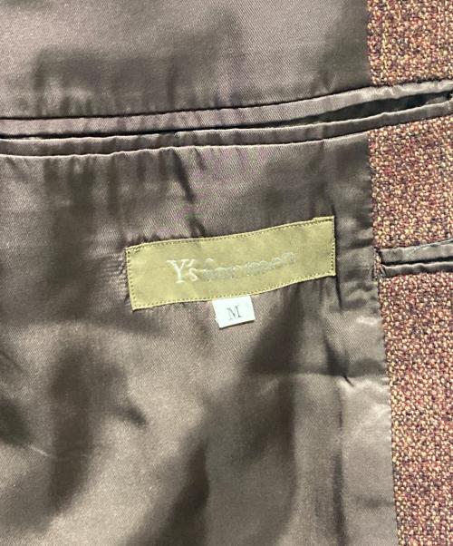 Y's for men（ワイズフォーメン）Y's for men (ワイズフォーメン) 02AW ウール テーラードジャケット ブラウン サイズ:Mの古着・服飾アイテム