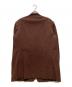 Y's for men (ワイズフォーメン) 02AW ウール テーラードジャケット ブラウン サイズ:M：25000円