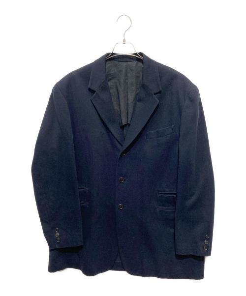 Y's for men（ワイズフォーメン）Y'S for men (ワイズフォーメン) リネン3Bセットアップスーツ ネイビー サイズ:Mの古着・服飾アイテム