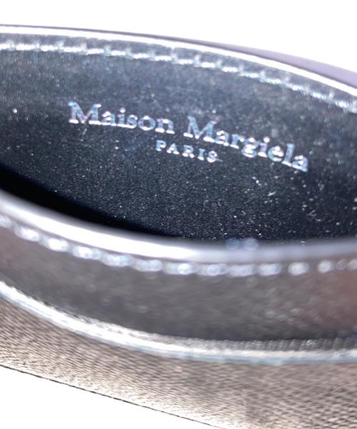 Maison Margiela（メゾンマルジェラ）Maison Margiela (メゾンマルジェラ) カーフレザー パスケース 4ステッチ ブラックの古着・服飾アイテム