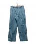 WACKO MARIA（ワコマリア）の古着「DOUBLE PLEATED TROUSERS / カシミヤ混ダブルプリーツスラックス」｜スカイブルー
