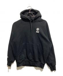 A BATHING APE（アベイシングエイプ）の古着「Aaper ロゴ パーカー」｜ブラック