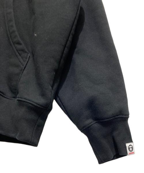 A BATHING APE（アベイシングエイプ）A BATHING APE (アベイシングエイプ) Aaper ロゴ パーカー ブラック サイズ:Ｓの古着・服飾アイテム