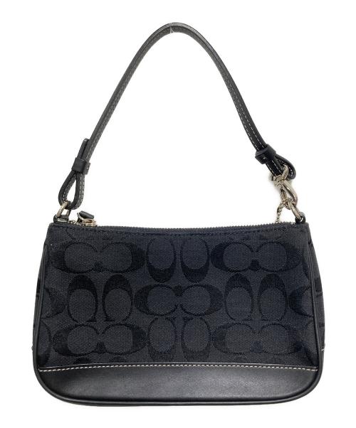 COACH（コーチ）COACH (コーチ) ワンショルダーバッグ ブラックの古着・服飾アイテム
