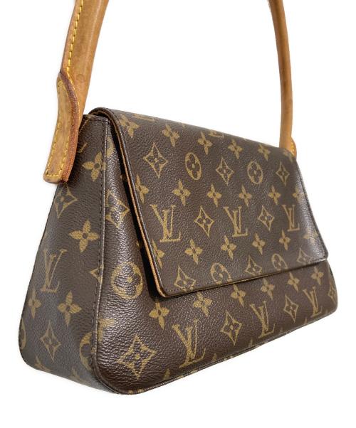 LOUIS VUITTON（ルイ ヴィトン）LOUIS VUITTON (ルイ ヴィトン) ミニルーピング / ハンドバッグ ブラウン サイズ:OneSizeの古着・服飾アイテム