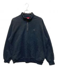 SUPREME（シュプリーム）の古着「スモール ボックス ハーフジップ プルオーバー (25SS) "ブラック" / 25SS Small Box Half Zip Pullover」｜ブラック