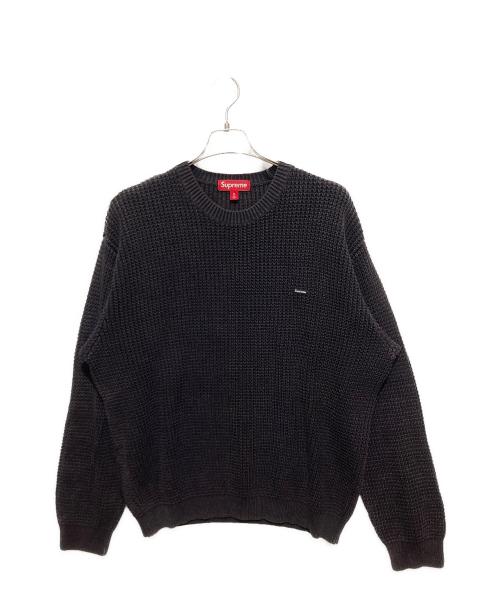 SUPREME（シュプリーム）SUPREME (シュプリーム) 26SSワッフルスモールボックスセーター/	SS26 Waffle Small Box Sweater ブラック サイズ:XLの古着・服飾アイテム