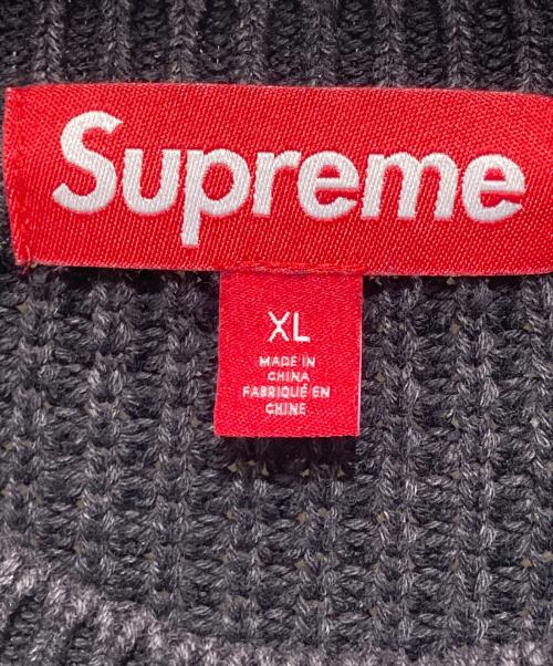 SUPREME（シュプリーム）SUPREME (シュプリーム) 26SSワッフルスモールボックスセーター/	SS26 Waffle Small Box Sweater ブラック サイズ:XLの古着・服飾アイテム