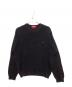 SUPREME（シュプリーム）の古着「26SSワッフルスモールボックスセーター/	SS26 Waffle Small Box Sweater」｜ブラック