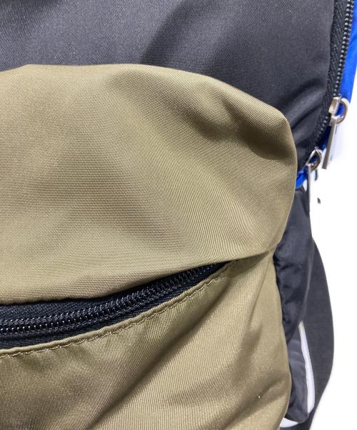 MARNI（マルニ）MARNI (マルニ) ハックニーパネル リュックサック/Hackney Panelled Backpack ブラック×カーキ サイズ:OneSizeの古着・服飾アイテム