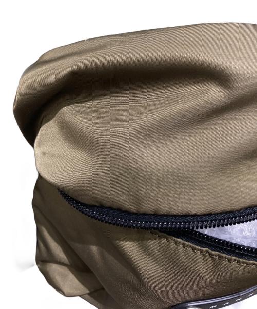 MARNI（マルニ）MARNI (マルニ) ハックニーパネル リュックサック/Hackney Panelled Backpack ブラック×カーキ サイズ:OneSizeの古着・服飾アイテム