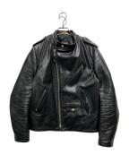 Schottショット）の古着「スタンド ワンスターライダースジャケット/603UST STAND ONESTAR RIDER'S JACKET」｜ブラック