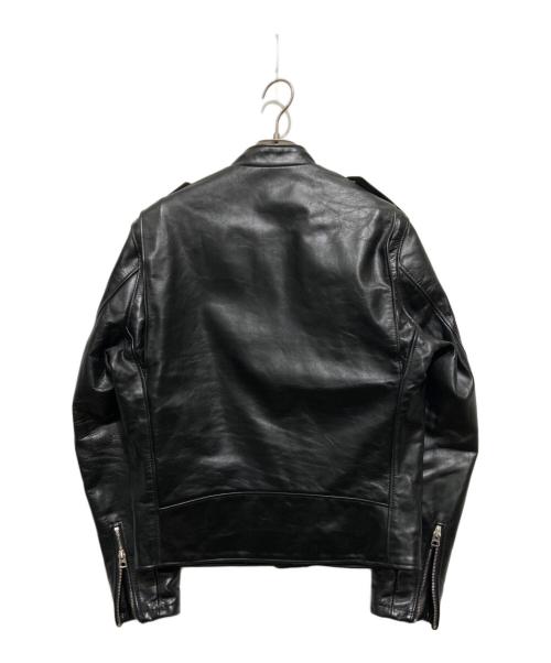Schott（ショット）Schott (ショット) スタンド ワンスターライダースジャケット/603UST STAND ONESTAR RIDER'S JACKET ブラック サイズ:38の古着・服飾アイテム