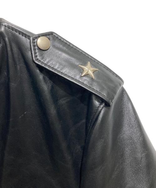 Schott（ショット）Schott (ショット) スタンド ワンスターライダースジャケット/603UST STAND ONESTAR RIDER'S JACKET ブラック サイズ:38の古着・服飾アイテム