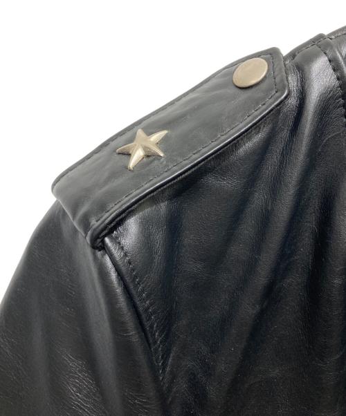 Schott（ショット）Schott (ショット) スタンド ワンスターライダースジャケット/603UST STAND ONESTAR RIDER'S JACKET ブラック サイズ:38の古着・服飾アイテム