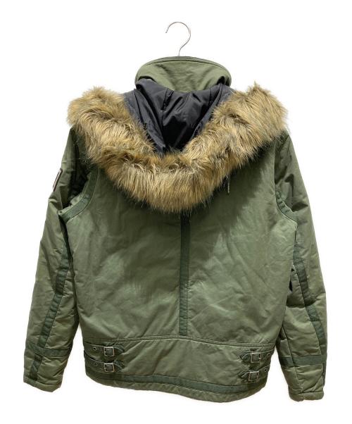 DIESEL（ディーゼル）DIESEL (ディーゼル) N-2Bジャケット グリーン サイズ:Ｓの古着・服飾アイテム