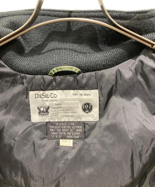DIESEL（ディーゼル）DIESEL (ディーゼル) N-2Bジャケット グリーン サイズ:Ｓの古着・服飾アイテム
