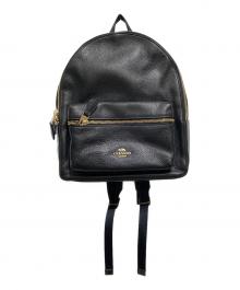 COACH（コーチ）の古着「ミディアム チャーリー バックパック」｜ブラック