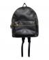 COACH（コーチ）の古着「ミディアム チャーリー バックパック」｜ブラック