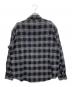 VYBES (ヴァイブス) パワーショルダーストーンチェックシャツ グレー サイズ:不明：13000円