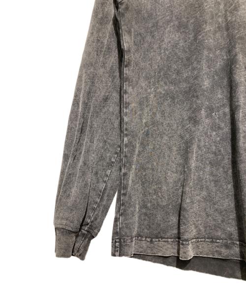 ALEXANDER WANG（アレキサンダー・ワン）ALEXANDER WANG (アレキサンダー・ワン) プリントTシャツ/ACID WASH L/S TEE グレー サイズ:Mの古着・服飾アイテム