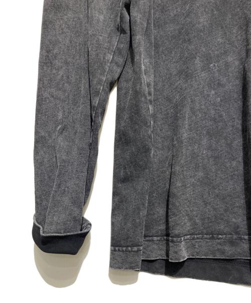 ALEXANDER WANG（アレキサンダー・ワン）ALEXANDER WANG (アレキサンダー・ワン) プリントTシャツ/ACID WASH L/S TEE グレー サイズ:Mの古着・服飾アイテム