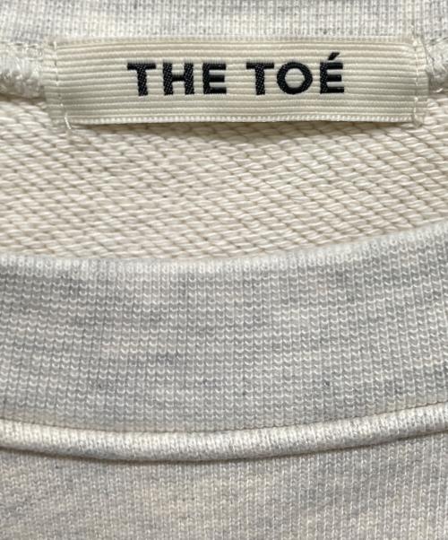 THE TOE（ザ・トゥー）THE TOE (ザ・トゥー) 刺繍プリントスウェット グレー サイズ:Mの古着・服飾アイテム