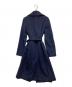 MAX MARA STUDIO (マックスマーラ ストゥディオ) ベルト付ヴァージンウールコート ネイビー サイズ:36：35000円