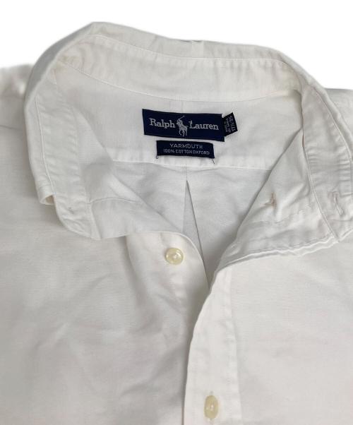RALPH LAUREN（ラルフローレン）RALPH LAUREN (ラルフローレン) ポニー刺繍オックスフォードBDシャツ / YARMOUTH ホワイト サイズ:SIZE 17 1/2-35の古着・服飾アイテム