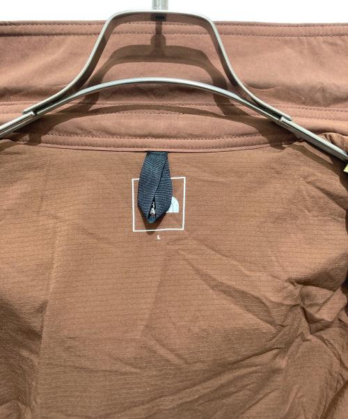 THE NORTH FACE（ザ ノース フェイス）THE NORTH FACE (ザ ノース フェイス) メドウウォームシャツ ブラウン サイズ:Lの古着・服飾アイテム