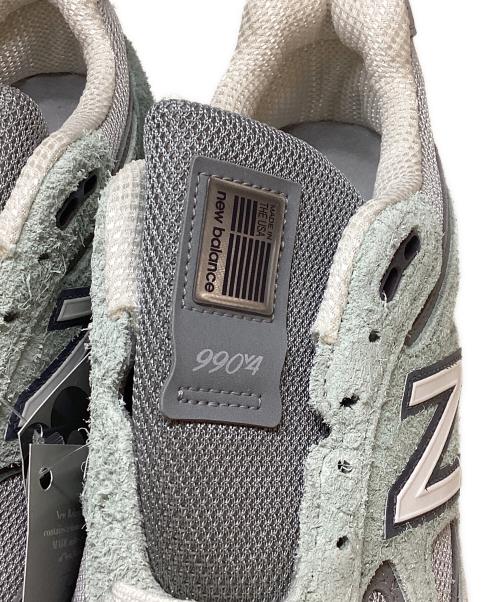 NEW BALANCE（ニューバランス）NEW BALANCE (ニューバランス) The Whitaker Group (ザ・ウィテカー・グループ) 990v4 Willful Bias ミントグリーン サイズ:US06 未使用品の古着・服飾アイテム