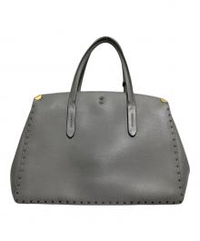 COACH（コーチ）の古着「Cooper Carryall With Rivets」｜グレー