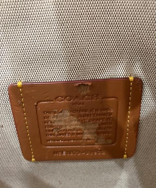 COACH（コーチ）COACH (コーチ) Cooper Carryall With Rivets グレーの古着・服飾アイテム