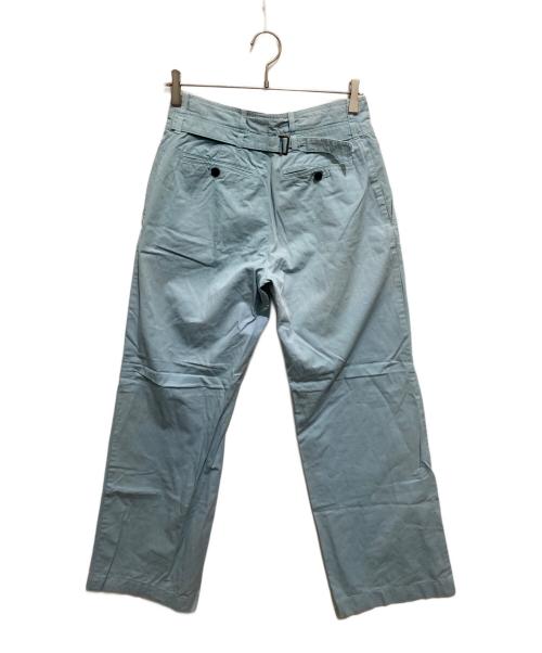 DRIES VAN NOTEN（ドリスヴァンノッテン）DRIES VAN NOTEN (ドリスヴァンノッテン) ワークパンツ スカイブルー サイズ:48の古着・服飾アイテム